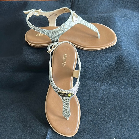 Michael Kors Women's Sandals - Gold - Picture 1 of 10